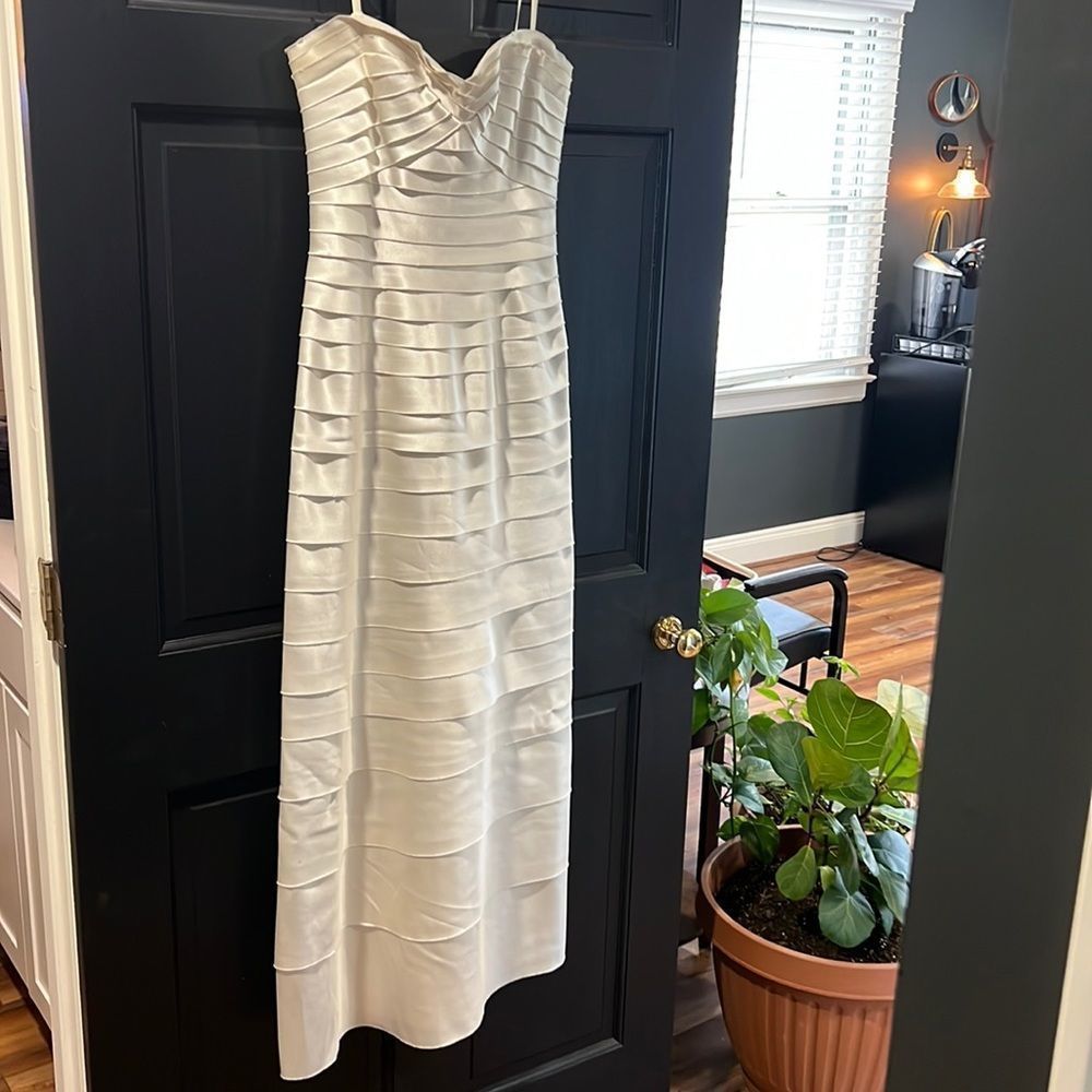 BCBGMaxAzria Strapless Gown